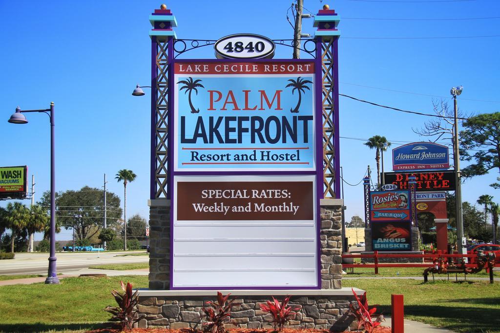 Palm Lakefront Resort And Hostel Celebration Exterior photo